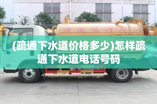 (疏通下水道價格多少)怎樣疏通下水道電話號碼 (疏通下水道價格多少)怎樣疏通下水道電話號碼