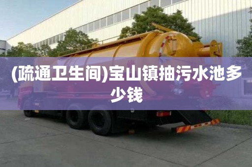 (疏通衛(wèi)生間)寶山鎮(zhèn)抽污水池多少錢