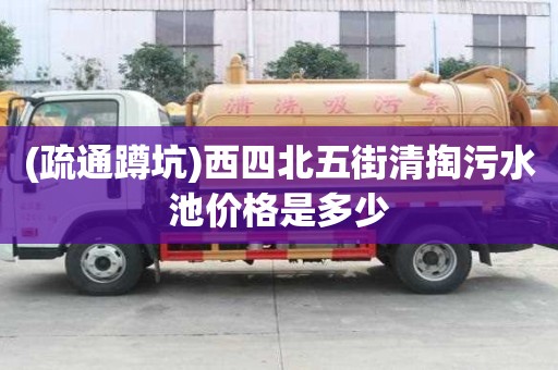 (疏通蹲坑)西四北五街清掏污水池價格是多少