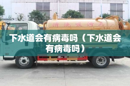 下水道會有病毒嗎（下水道會有病毒嗎）