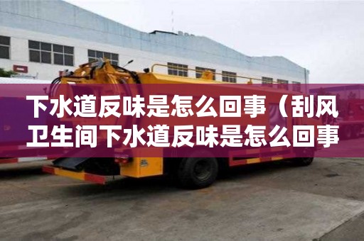 下水道反味是怎么回事（刮風(fēng)衛(wèi)生間下水道反味是怎么回事）