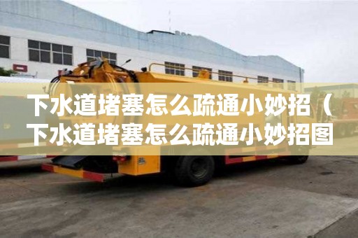 下水道堵塞怎么疏通小妙招（下水道堵塞怎么疏通小妙招圖片）