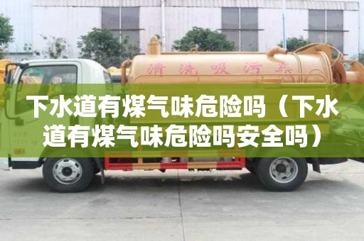下水道有煤氣味危險嗎（下水道有煤氣味危險嗎安全嗎）