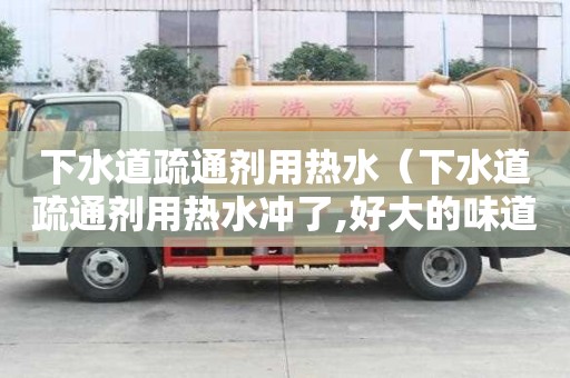下水道疏通劑用熱水（下水道疏通劑用熱水沖了,好大的味道）