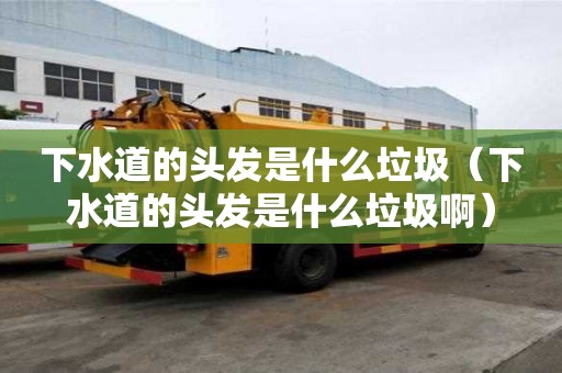 下水道的頭發是什么垃圾（下水道的頭發是什么垃圾啊）