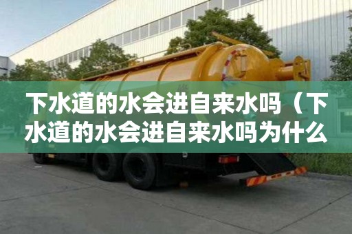 下水道的水會(huì)進(jìn)自來水嗎（下水道的水會(huì)進(jìn)自來水嗎為什么）