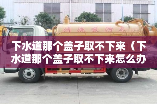 下水道那個蓋子取不下來（下水道那個蓋子取不下來怎么辦）