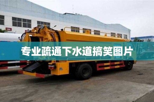 專業(yè)疏通下水道搞笑圖片