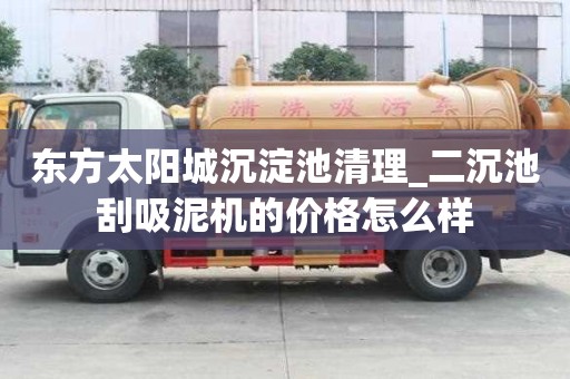 東方太陽城沉淀池清理_二沉池刮吸泥機(jī)的價(jià)格怎么樣