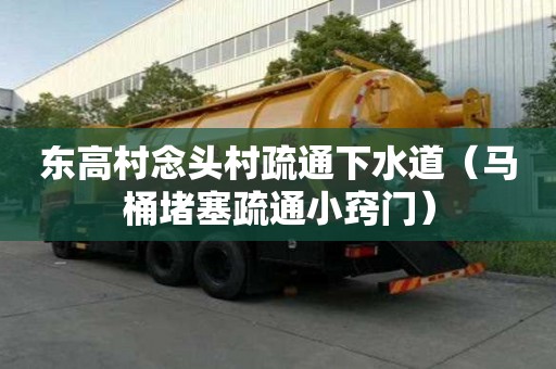 東高村念頭村疏通下水道（馬桶堵塞疏通小竅門）