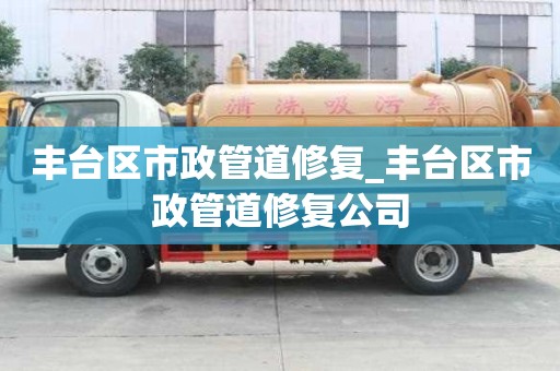 豐臺區市政管道修復_豐臺區市政管道修復公司