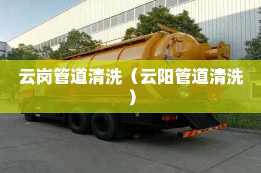 云崗管道清洗（云陽(yáng)管道清洗）