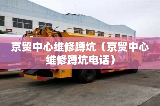 京貿中心維修蹲坑（京貿中心維修蹲坑電話）