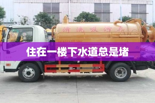 住在一樓下水道總是堵