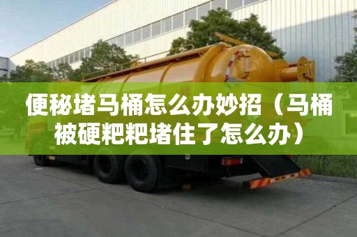 便秘堵馬桶怎么辦妙招(馬桶被硬粑粑堵住了怎么辦) 便秘堵馬桶怎么辦妙招(馬桶被硬粑粑堵住了怎么辦)