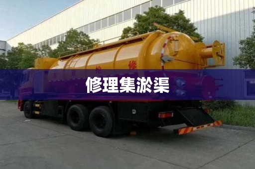 修理集淤渠