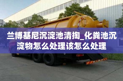 蘭博基尼沉淀池清掏_化糞池沉淀物怎么處理該怎么處理