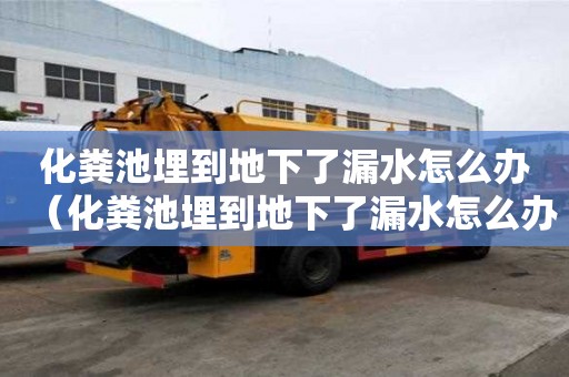 化糞池埋到地下了漏水怎么辦（化糞池埋到地下了漏水怎么辦呢）