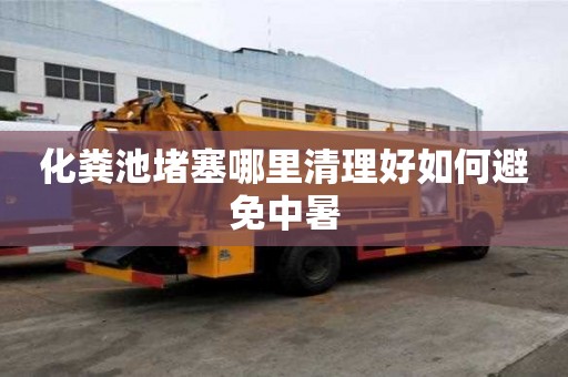 化糞池堵塞哪里清理好如何避免中暑