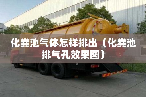 化糞池氣體怎樣排出（化糞池排氣孔效果圖）
