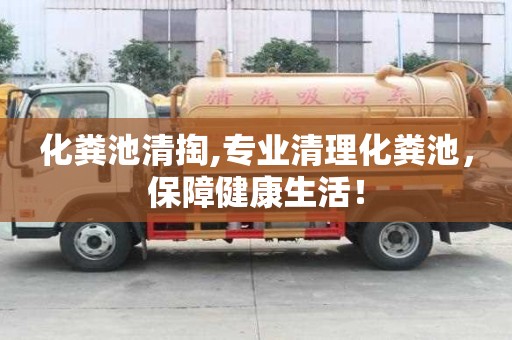 化糞池清掏,專業(yè)清理化糞池，保障健康生活！