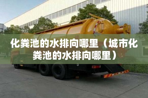 化糞池的水排向哪里（城市化糞池的水排向哪里）