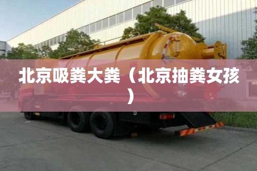北京吸糞大糞（北京抽糞女孩）