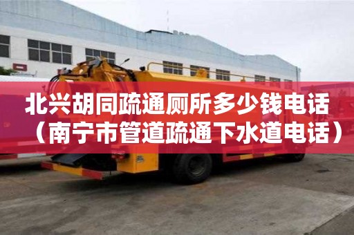 北興胡同疏通廁所多少錢電話（南寧市管道疏通下水道電話）