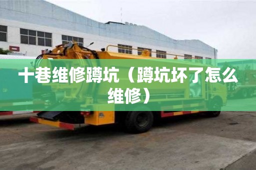 十巷維修蹲坑（蹲坑壞了怎么維修）