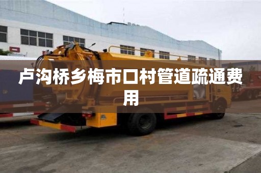 盧溝橋鄉梅市口村管道疏通費用 盧溝橋鄉梅市口村管道疏通費用