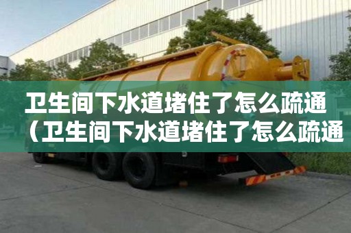 衛生間下水道堵住了怎么疏通(衛生間下水道堵住了怎么疏通圖解) 衛生間下水道堵住了怎么疏通(衛生間下水道堵住了怎么疏通圖解)