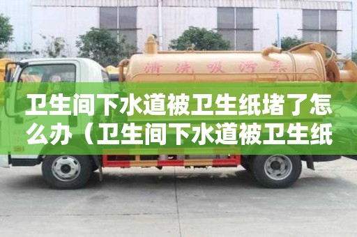 衛(wèi)生間下水道被衛(wèi)生紙堵了怎么辦（衛(wèi)生間下水道被衛(wèi)生紙堵了怎么辦呢）