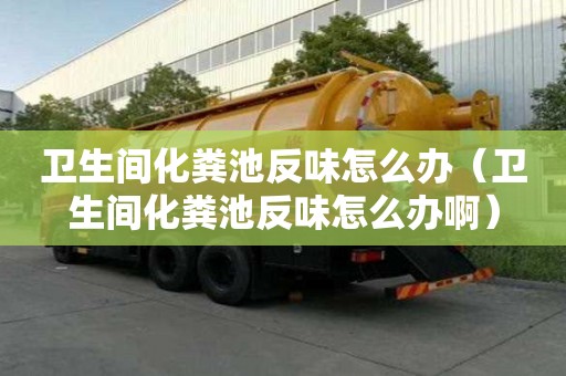 衛生間化糞池反味怎么辦（衛生間化糞池反味怎么辦啊）