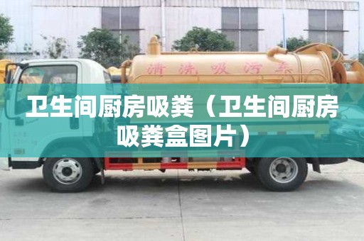 衛生間廚房吸糞（衛生間廚房吸糞盒圖片）
