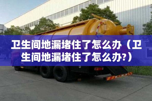 衛(wèi)生間地漏堵住了怎么辦（衛(wèi)生間地漏堵住了怎么辦?）