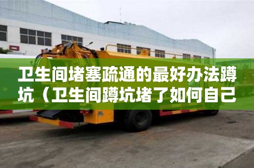 衛(wèi)生間堵塞疏通的最好辦法蹲坑（衛(wèi)生間蹲坑堵了如何自己快速疏通）