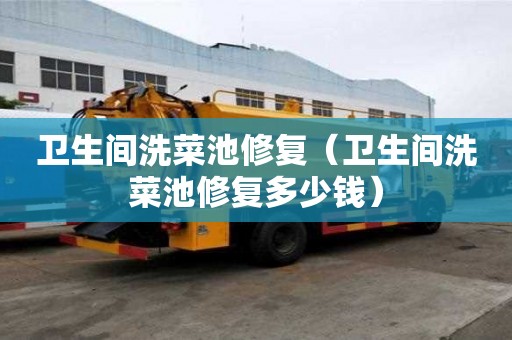 衛(wèi)生間洗菜池修復(fù)（衛(wèi)生間洗菜池修復(fù)多少錢）