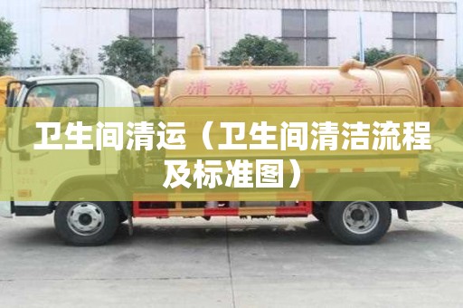 衛生間清運（衛生間清潔流程及標準圖）
