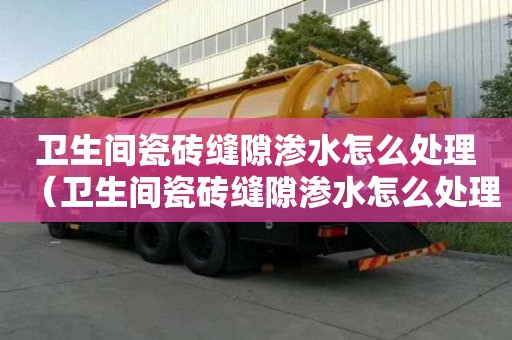 衛生間瓷磚縫隙滲水怎么處理（衛生間瓷磚縫隙滲水怎么處理視頻）