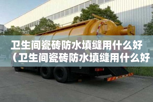 衛(wèi)生間瓷磚防水填縫用什么好（衛(wèi)生間瓷磚防水填縫用什么好呢）