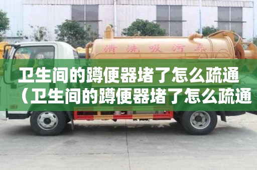 衛生間的蹲便器堵了怎么疏通（衛生間的蹲便器堵了怎么疏通管道）