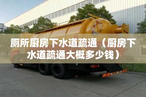 廁所廚房下水道疏通（廚房下水道疏通大概多少錢）