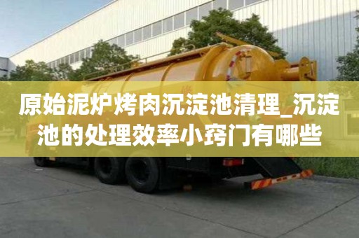 原始泥爐烤肉沉淀池清理_沉淀池的處理效率小竅門有哪些