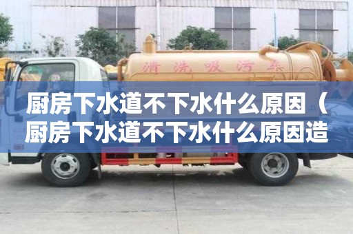 廚房下水道不下水什么原因(廚房下水道不下水什么原因造成的) 廚房下水道不下水什么原因(廚房下水道不下水什么原因造成的)