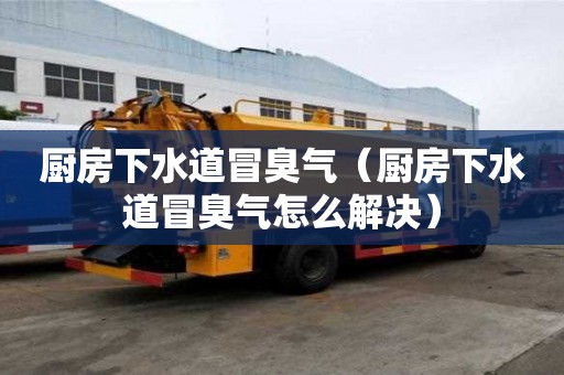廚房下水道冒臭氣（廚房下水道冒臭氣怎么解決）