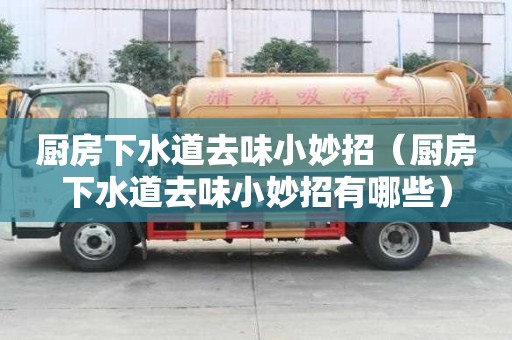 廚房下水道去味小妙招（廚房下水道去味小妙招有哪些）