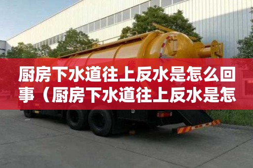廚房下水道往上反水是怎么回事（廚房下水道往上反水是怎么回事沒有堵）