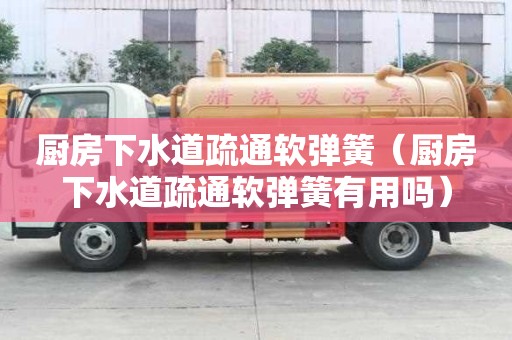 廚房下水道疏通軟彈簧（廚房下水道疏通軟彈簧有用嗎）