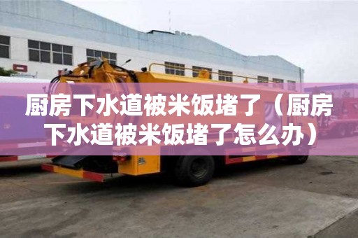 廚房下水道被米飯堵了(廚房下水道被米飯堵了怎么辦) 廚房下水道被米飯堵了(廚房下水道被米飯堵了怎么辦)