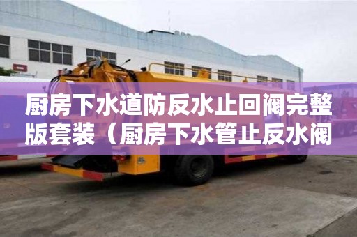 廚房下水道防反水止回閥完整版套裝（廚房下水管止反水閥有用嗎）